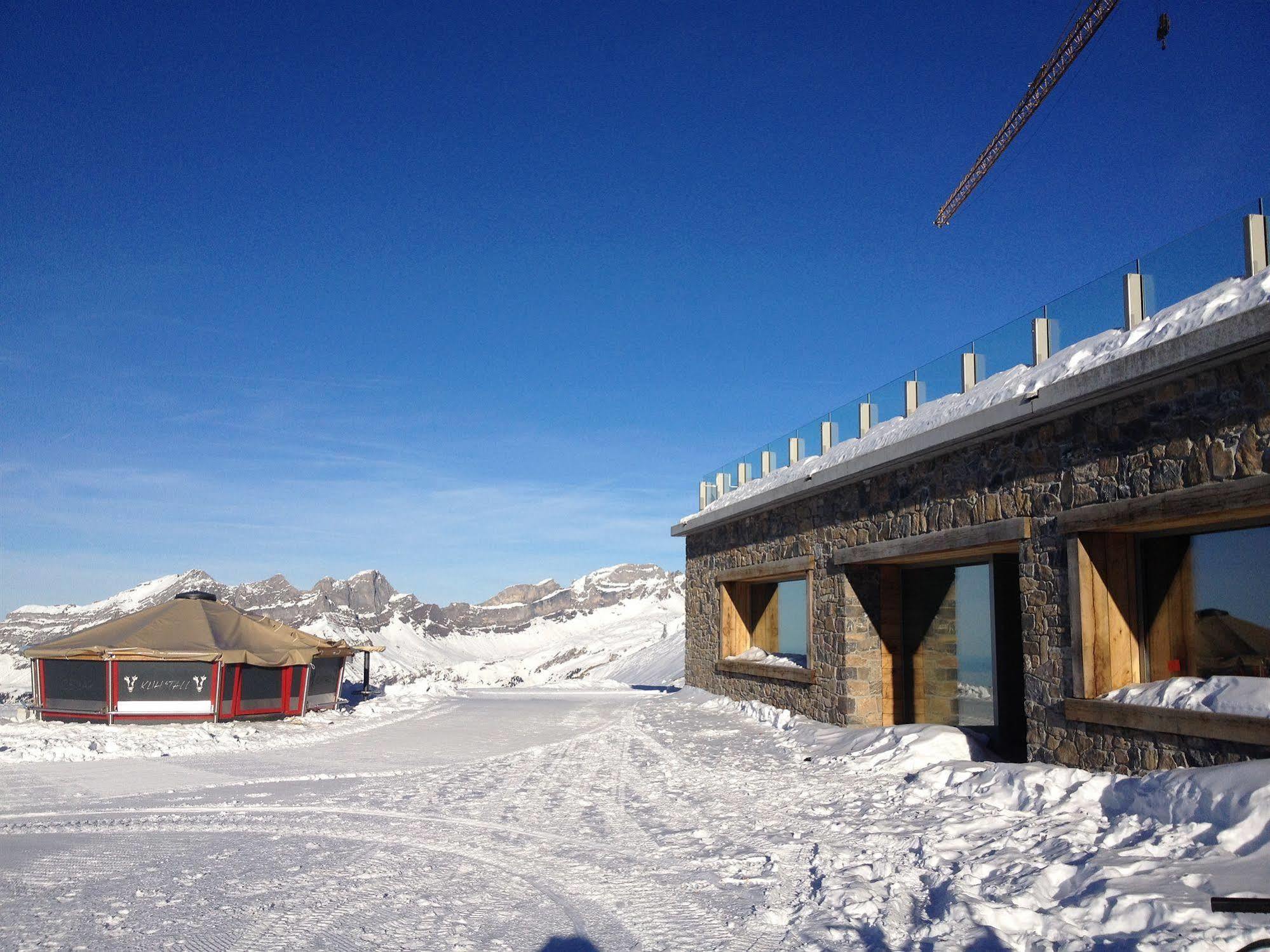 Hotel Bärghuis Jochpass - Ein Erlebnis auf 2222müM, gut erreichbar mit Gondel und Sessel-Lift Engelberg Exterior foto